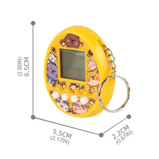 Elektron uy hayvonlari o'yinlari o'yinchoqlari Virtual Tamagotchi raqamli hayvonlar o'yinchoqlari Bolalar uchun chaqaloq pikselli tug'ilgan kun sovg'asi Qizlar o'yinchoqlari