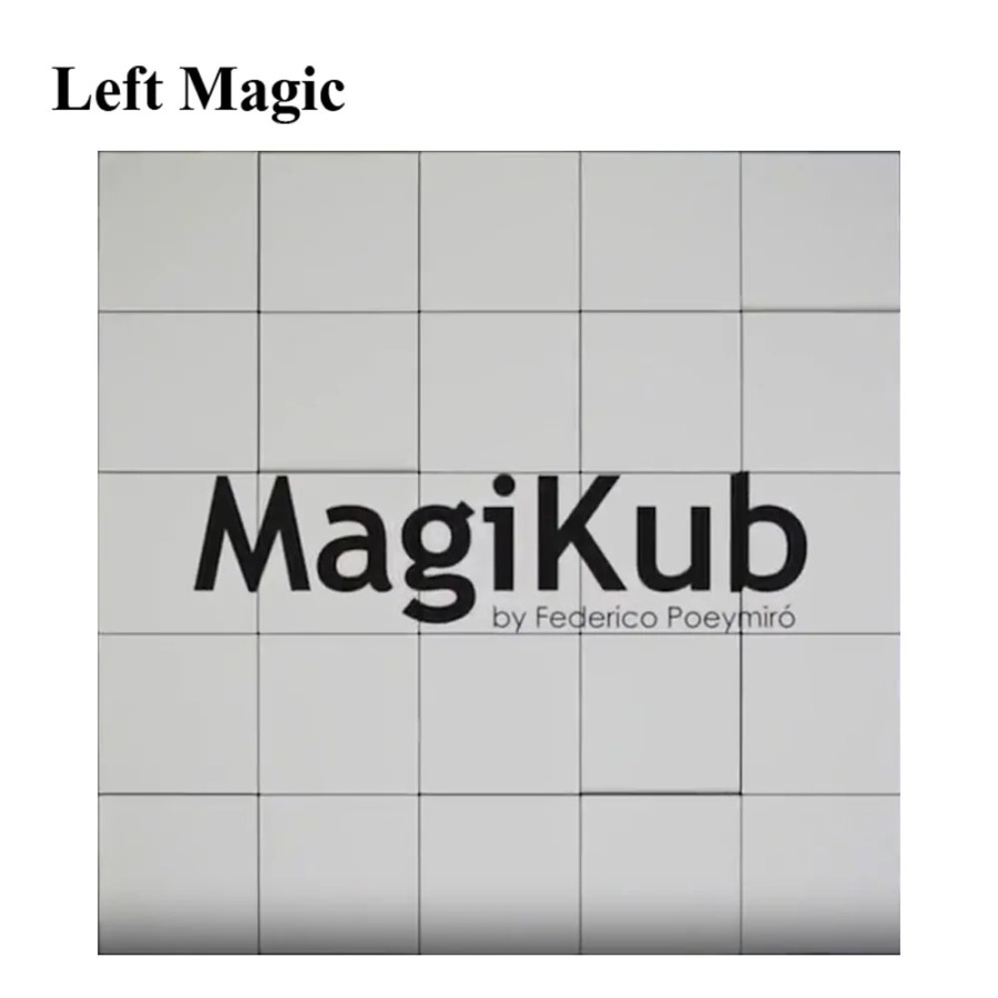 Magikub By Federico Poeymiro трюк фокусы ментализм крупным планом уличная сцена веселая иллюзия реквизит аксессуары