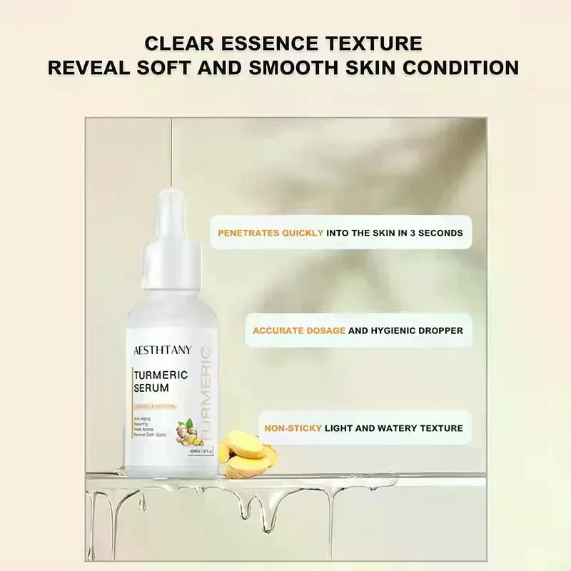 Curcumin zardobi 30 ml: silliqlaydi, yoritadi, tuzilishini yaxshilaydi, yoshartiradi, namlaydi, yuzni parvarish qiladi, tabiiy porlash formulasi