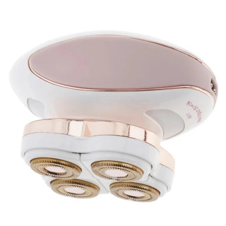Женский эпилятор для удаления волос на ногах, женский Электрический эпилятор, безболезненное удаление волос, бритва с четырьмя головками, водостойкие бритвы