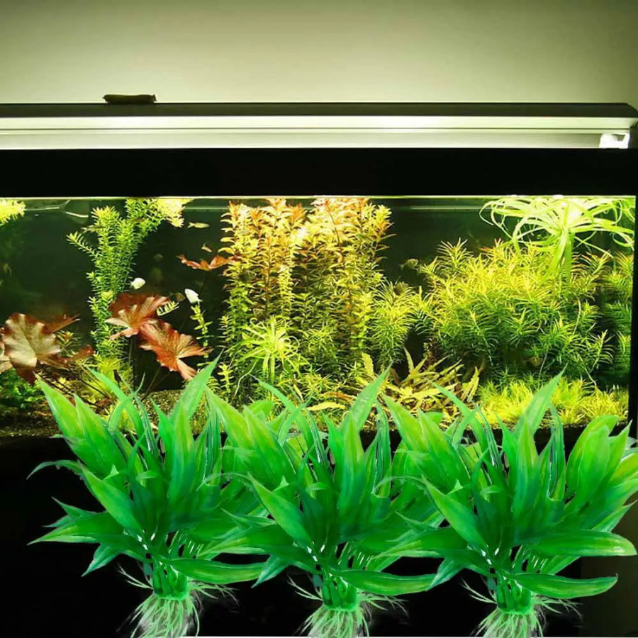 Ornament Akvarium dekorasi Sun'iy o'simliklar Sun'iy suv o'tlari simulyatsiyasi o'simliklari Baliq tanki aksessuarlari Baliq tankini bezash