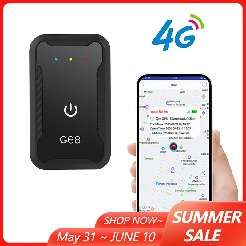 4G GPS трекер автомобильный 4G GPS локатор устройство против потери мониторинга здоровья шагомер для отслеживания детей и пожилых людей