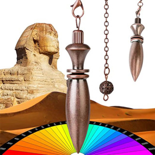 dowsing, folbinlik, kark k folbinlik mayatnik Misr metall mayatniklari, mis kulon, shifobaxsh og'ir Dowser Reiki, ruhiy gipnoz mayatnik X019