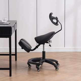 Uy ofis kreslosi holatini yaxshilash uchun kompyuter kursisi Tiz cho'kkan ish o'rindig'i Talabalar uchun g'ildirakli o'rindiq Kattalar uchun ergonomik tiz cho'kkan ish stuli