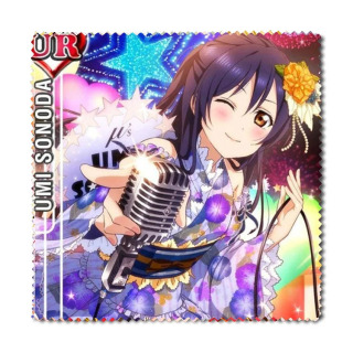 1 шт., фланелевые очки в стиле аниме Lovelive, очки из чистой ткани, одежда для линз черный