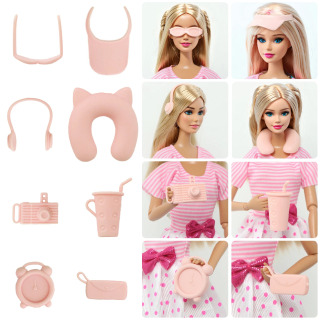 Аксессуары для кукол Mix Option Обувь/Шкаф для обуви Белая стойка для хранения Диван Платья Кукольный домик 11,8 дюймов Кукольная мебель 30 см Детская игрушка