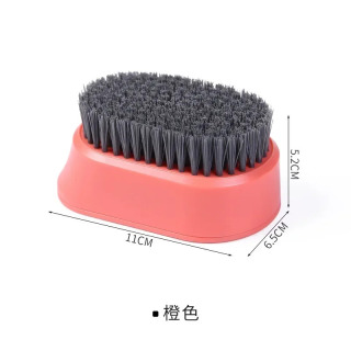 Household Clothes Small Soft Brush for Laundry, Wash Hard Wool Sweater and Shoes Plate зеленый