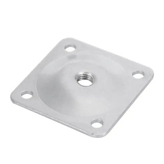 6 dona Mebel Oyoqlari Mebel Uskunasi Divanni O'rnatish Plitasi Oyoqlari Menteşe Aksessuarlari uchun Mebel Uskunalari 48*48*2.0mm