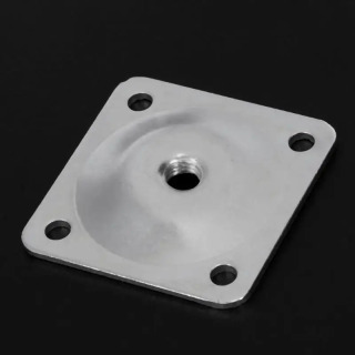 6 dona Mebel Oyoqlari Mebel Uskunasi Divanni O'rnatish Plitasi Oyoqlari Menteşe Aksessuarlari uchun Mebel Uskunalari 48*48*2.0mm