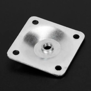 6 dona Mebel Oyoqlari Mebel Uskunasi Divanni O'rnatish Plitasi Oyoqlari Menteşe Aksessuarlari uchun Mebel Uskunalari 48*48*2.0mm