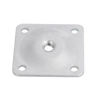 6 dona Mebel Oyoqlari Mebel Uskunasi Divanni O'rnatish Plitasi Oyoqlari Menteşe Aksessuarlari uchun Mebel Uskunalari 48*48*2.0mm
