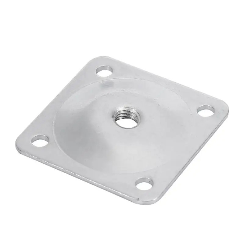 6 dona Mebel Oyoqlari Mebel Uskunasi Divanni O'rnatish Plitasi Oyoqlari Menteşe Aksessuarlari uchun Mebel Uskunalari 48*48*2.0mm