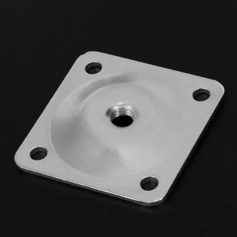 6 dona Mebel Oyoqlari Mebel Uskunasi Divanni O'rnatish Plitasi Oyoqlari Menteşe Aksessuarlari uchun Mebel Uskunalari 48*48*2.0mm