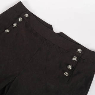 Модная винтажная мужская средневековая одежда в стиле стимпанк, викторианские брюки с высокой талией, костюмы для косплея, повседневные брюки в стиле ретро, бегуны