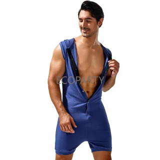 Erkaklar kiyimi Erkaklar pijama to'plamlari Super Elastik Qulay Sexy Onesies Pijama Camis Jumpsuit Uy kiyimi Pijama Erkaklar Pijama kostyumi