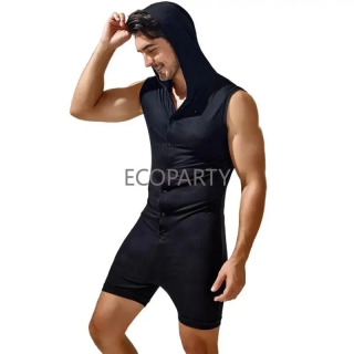 Erkaklar kiyimi Erkaklar pijama to'plamlari Super Elastik Qulay Sexy Onesies Pijama Camis Jumpsuit Uy kiyimi Pijama Erkaklar Pijama kostyumi