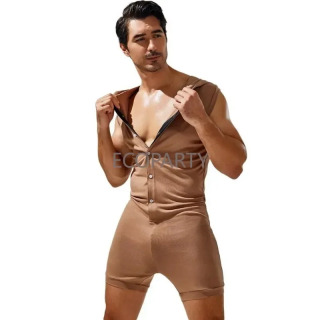 Erkaklar kiyimi Erkaklar pijama to'plamlari Super Elastik Qulay Sexy Onesies Pijama Camis Jumpsuit Uy kiyimi Pijama Erkaklar Pijama kostyumi