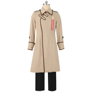 Erkaklar anime Cosplay kostyumi: Hetalia Ivan Braginskiy uniforma rus armiyasi forma sharf Rojdestvo Xellouin libosi