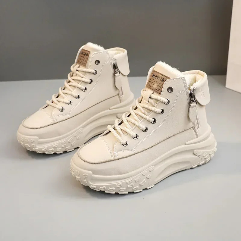 Ayollar krossovkalari hashamatli moda ayollar etiklari Casual yuqori platformali poyafzallar Yangi ayollar ochiq poyafzallari qishki ayollar poyafzallari