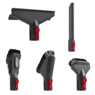 Аксессуары для ручного пылесоса, запасные части для Dyson V7 V8 V10 V11 V15, всасывающая головка, телескопический стержень, удлинительная трубка Светло-серый
