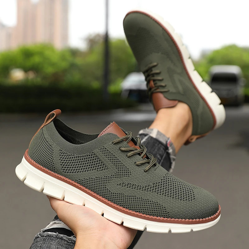 Erkaklar uchun yuqori sifatli sport poyabzali. Sport zali uchun nafas oladigan va moda kundalik va engil yurish poyabzali. 2025 Zapatillas Hombre.