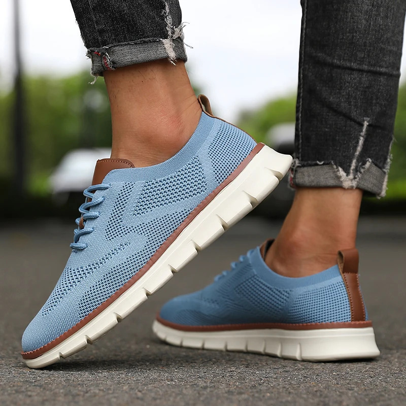 Erkaklar uchun yuqori sifatli sport poyabzali. Sport zali uchun nafas oladigan va moda kundalik va engil yurish poyabzali. 2025 Zapatillas Hombre.