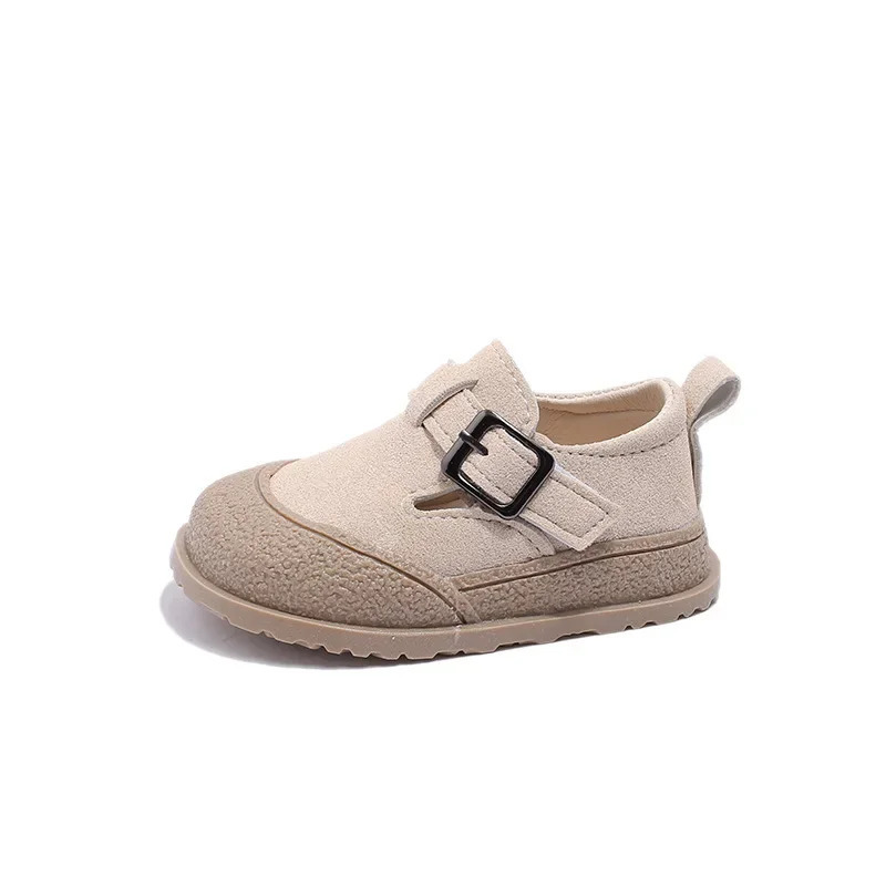 1-3 yoshli chaqaloq poyafzallari Bahorgi kuz bolalar qizlari kundalik poyafzallari Moda dizayni T-Strap tokali chaqaloqlar uchun poyabzal