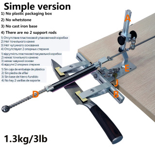 Yangi professional pichoqni oʻtkirlash tizimi Sytools Beast БЕЛЫЙ XXL