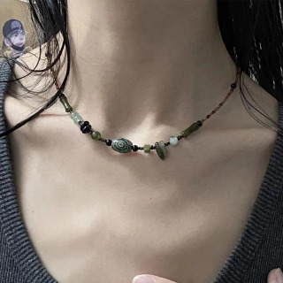 Retro zargarlik aksessuarlari oddiy sovg'a tabiiy tosh bilaguzuk Yangi Xitoy uslubi choker jade bilaguzuk Ayollar zargarlik aksessuarlari