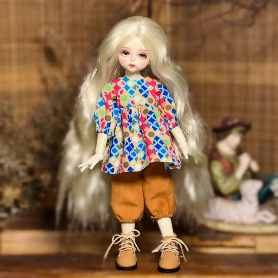 Аксессуары для игрушек, одежда для кукол BJD, игрушечная одежда, 3D глаза, имитация петли для глаз, кукольное платье, игрушечный наряд, одежда «сделай сам»