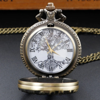 Erkaklar ayollar kvarts cho'ntak soati Moda Steampunk hashamatli Retro Steampunk soati