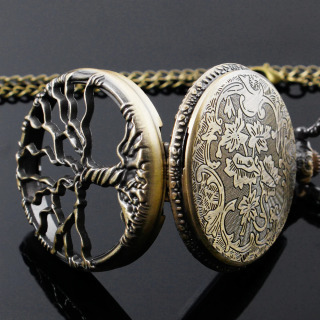 Erkaklar ayollar kvarts cho'ntak soati Moda Steampunk hashamatli Retro Steampunk soati