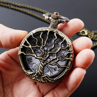 Erkaklar ayollar kvarts cho'ntak soati Moda Steampunk hashamatli Retro Steampunk soati