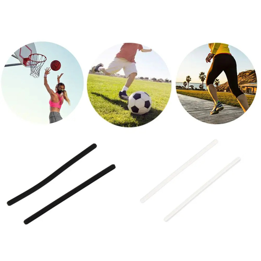 5 juftlik sport va tashqi makon uchun 5 juftlik moda aksessuarlari Quyosh ko'zoynaklari ko'zoynaklar quloq ilgaklari ko'zoynak ushlagichi silikon himoyasi