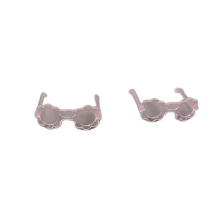 20pcs Dolls Accessories Mini Plastic Glasses For High Dolls For  Dolls House Kids Toy Party Glasses