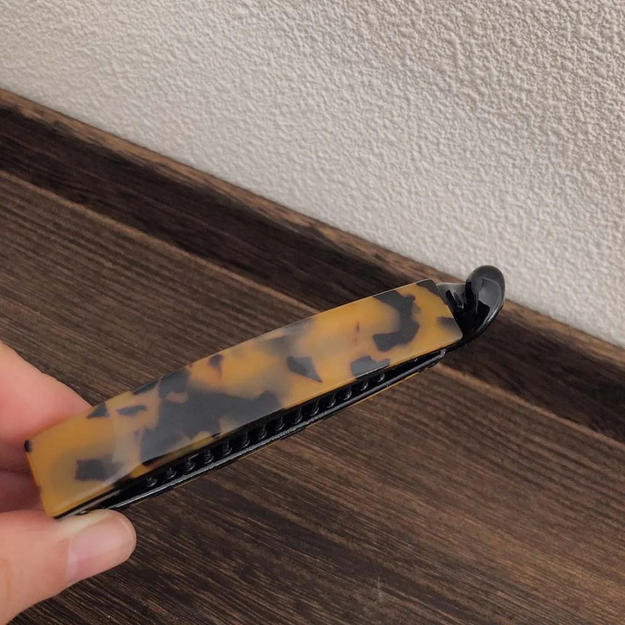 DIY soch aksessuarlari: oddiy koreys asetat kislotasi banan dumi kliplari, soch kliplari, banan qisqichlari, soch qisqichlari