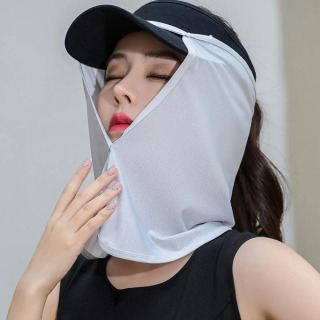 Qopqoq niqobi ipak sharf bo'yin himoyasi yuz sharflari yozgi erkaklar yuz sharflari UVga qarshi yuz himoyasi Quyosh pardasi quyosh niqobi