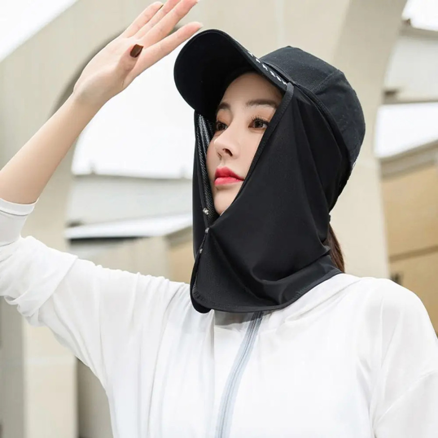 Qopqoq niqobi ipak sharf bo'yin himoyasi yuz sharflari yozgi erkaklar yuz sharflari UVga qarshi yuz himoyasi Quyosh pardasi quyosh niqobi