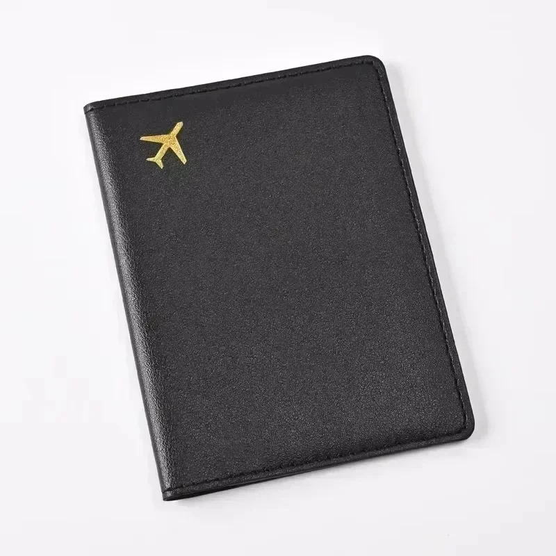 Обложки для паспорта, дорожный кошелек, держатель для удостоверений личности, модный держатель для паспорта с принтом самолета, женская и мужская обложка для паспорта, зажим для летного билета