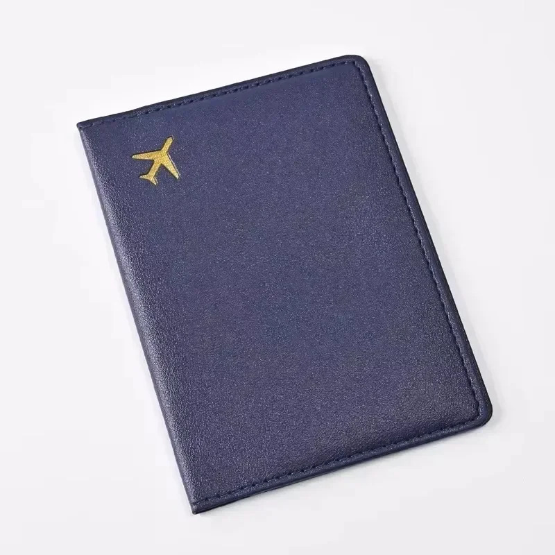 Обложки для паспорта, дорожный кошелек, держатель для удостоверений личности, модный держатель для паспорта с принтом самолета, женская и мужская обложка для паспорта, зажим для летного билета