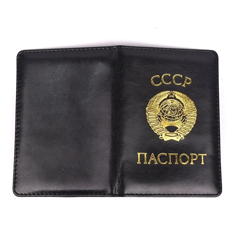 Обложка для паспорта СССР для мужчин и женщин, искусственная кожа