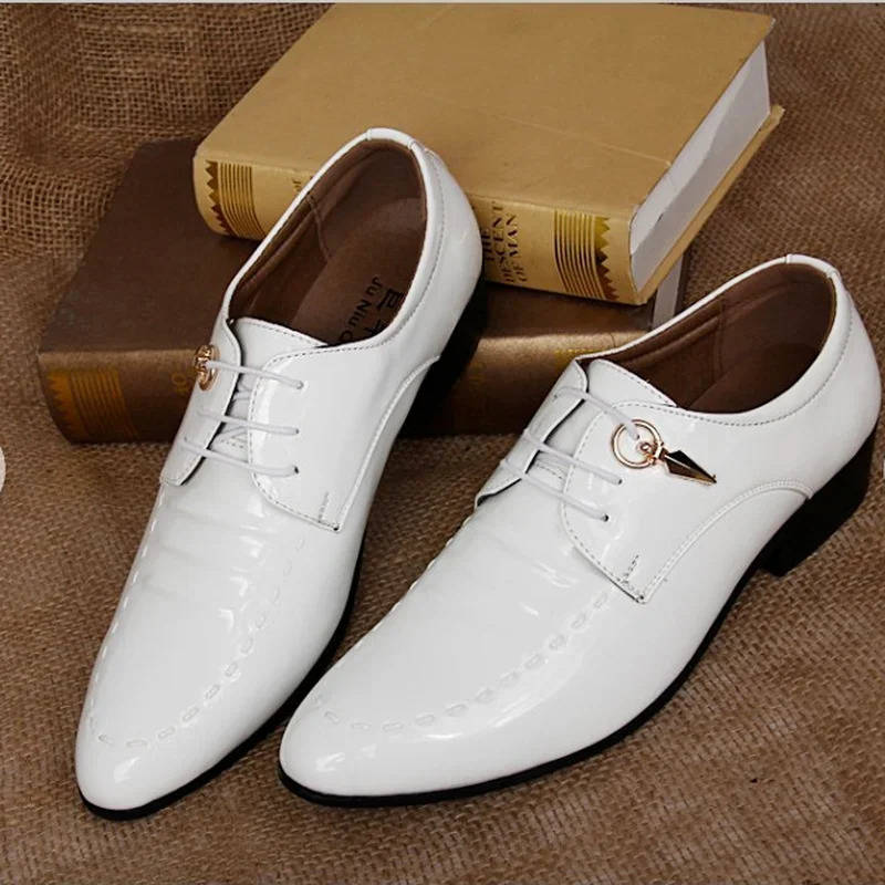 Модная мужская обувь с острым носком, индивидуальная повседневная кожаная обувь, мужская модная удобная деловая кожаная обувь, мужская обувь для вождения