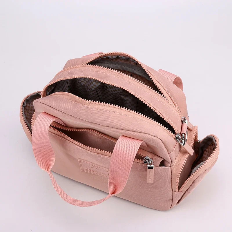 Ayollar sumkasi Moda o'zaro faoliyat sumkasi Neylon Ayollar uchun suv o'tkazmaydigan Messenger Crossbody sumkalari Ayollar uchun qo'l sumkalari Messenger sumkasi