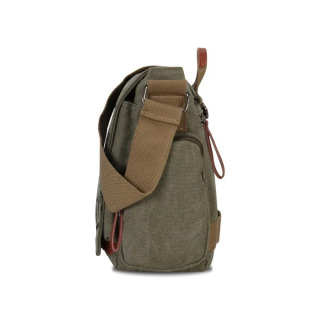 Erkaklar uchun kanvas messenjer sumkalari moda biznesi Vintage bosilgan crossbody sayohat sumkalari
