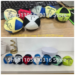Мяч для футбола (футсак) World Foot Bag DirtBag Hacky Sack, наполненный песком, из синтетической замши, для вечеринок и тренировок