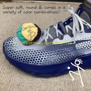 Мяч для футбола (футсак) World Foot Bag DirtBag Hacky Sack, наполненный песком, из синтетической замши, для вечеринок и тренировок