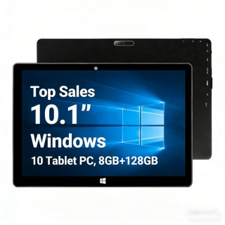 Планшет Windows 10, 10.1 дюйма, AR10, 8 ГБ ОЗУ, 128 ГБ ПЗУ, Wi-Fi, четырехъядерный процессор, двойная камера, сенсорный экран 1280*800, USB 3.0 черный Пакет 4
