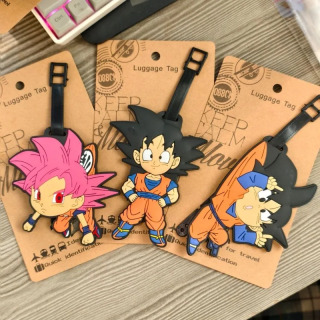 Yoqimli multfilm Dragon Ball bagaj yorlig'i, yangi ijodiy dizayn, ko'zni qamashtiruvchi ko'rinish, zamonaviy va moslashtirilgan sayohat sumkasi yorlig'i.