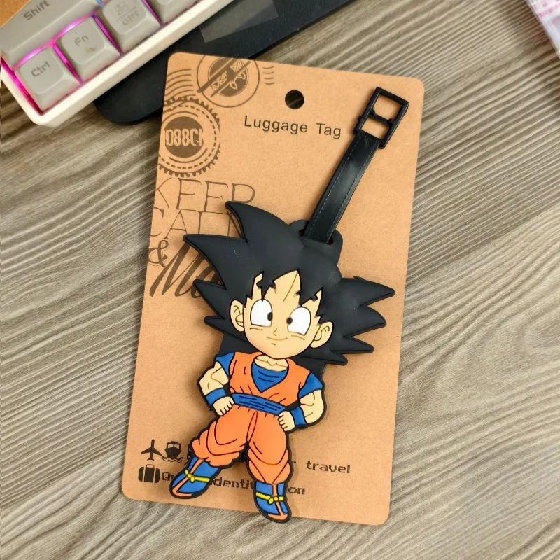 Yoqimli multfilm Dragon Ball bagaj yorlig'i, yangi ijodiy dizayn, ko'zni qamashtiruvchi ko'rinish, zamonaviy va moslashtirilgan sayohat sumkasi yorlig'i.