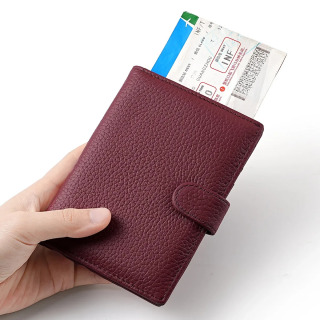 Новые дорожные аксессуары для паспорта, RFID-блокирующие держатели для паспорта для женщин и мужчин, органайзер для документов первой необходимости для путешествий